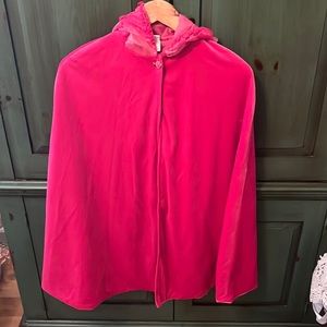 Disney Frozen Anna Costume Cape sz S 6/6X